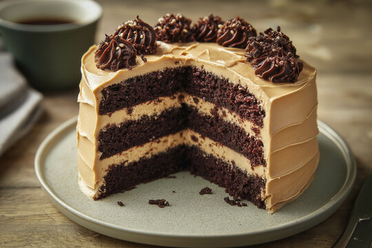 Devils Cake - Food Photography