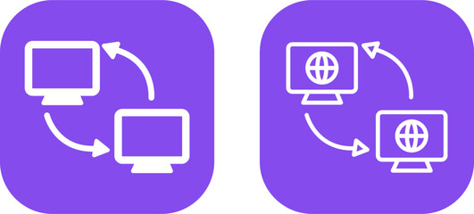Synchronization Vector Icon