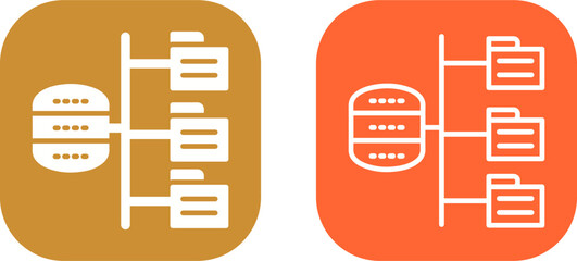 Data Structure Vector Icon