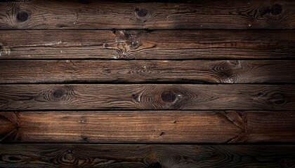 large and small planks of dark old wood texture background high resolution