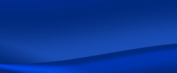 Abstract blue banner design of wavy and curvy shapes in bluish color tones with a copy space for text. Used as a blank template for graphics like headers, profiles and cover photos.