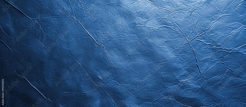 Poster High quality photo of a blue background texture suitable for graphic and web design with copy space image