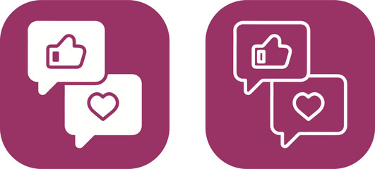 Feedback Vector Icon