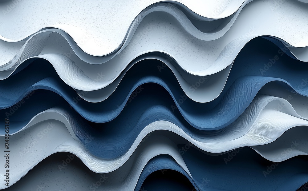 Aufkleber background with white gray wave shape shadow and light dimension. eps10