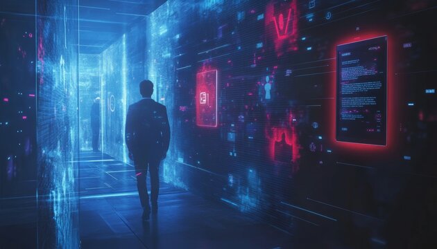 Visual representation of two factor and multi factor authentication security concepts