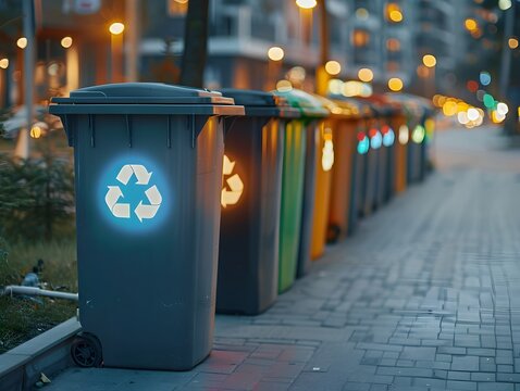 Smart Waste Management System with Connected Bins Signaling Needs Optimizing City Cleanliness and Sustainability