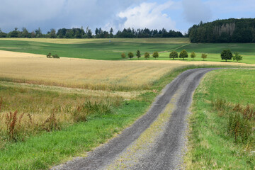 Countryside landscape of Loreley in Germany