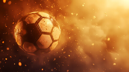 Naklejka premium Abstract football illustration