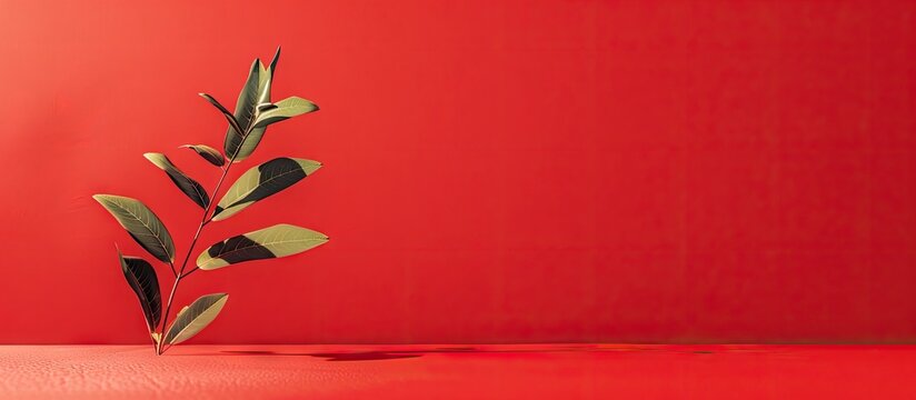 Business growth portfolio concept displayed on beautiful paper with a red background Copy space image included - Powered by Adobe