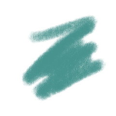 Abstract Teal Shape