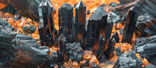 Black Tourmaline Crystal