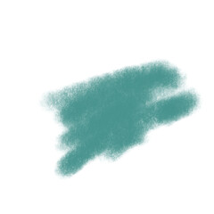 Abstract Teal Shape