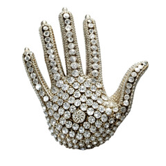 diamond hand art accessories