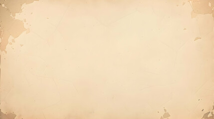 Vintage Paper Texture with Faded Brown Hues and Cracks for Background Design