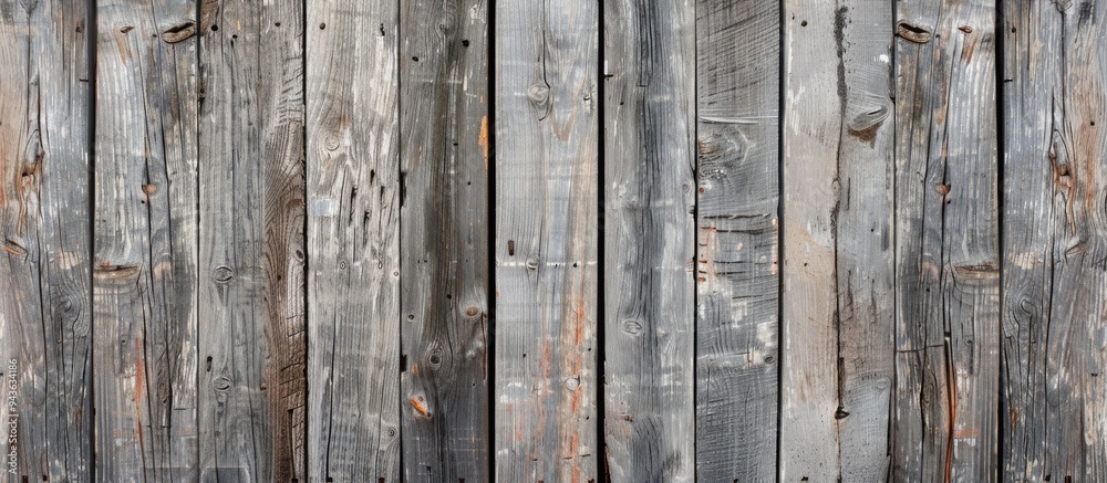 Poster background of weathered wooden planks with copy space image