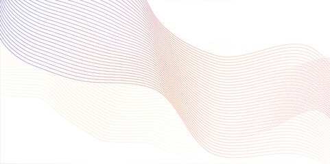 Abstract blue blend curve flow vector stripe digital technology isolated geometric futuristic wave dynamic thin line. minimal flowing diagonal creative wavy line design texture background.