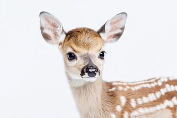 Adorable Baby Deer Portrait