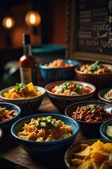 Mexican food on the table