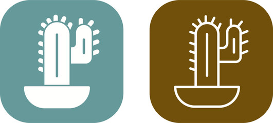 Cactus Vector Icon