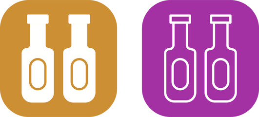 Drink Bottle Vector Icon