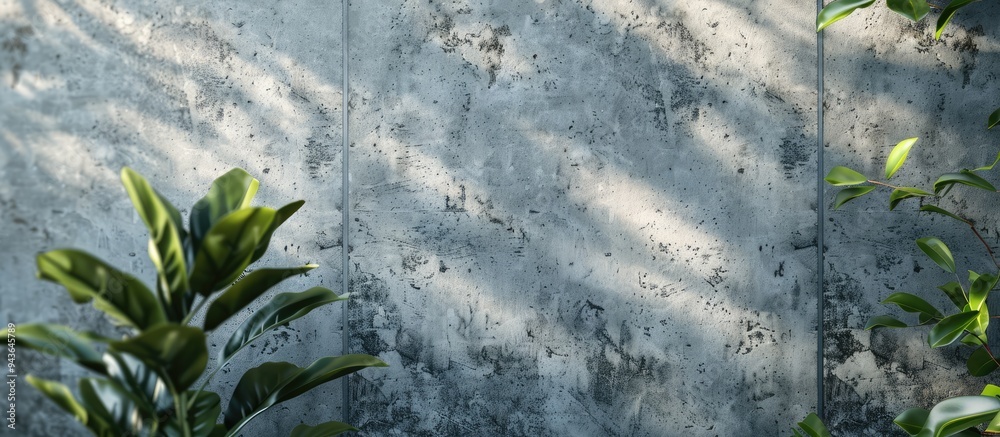 Aufkleber hd image showcasing a high quality cement wall with ample copy space image