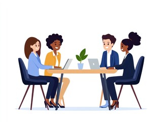 A diverse group of people contributing to a crowdfunding campaign on a digital platform