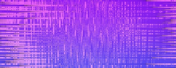 Abstract Purple and Blue Geometric