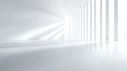 Clean white background with a soft light gradient, ideal for modern electronic gadgets or sleek tech products.