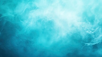 Cool turquoise-to-blue gradient studio background with a calming effect, perfect for serene and peaceful content.