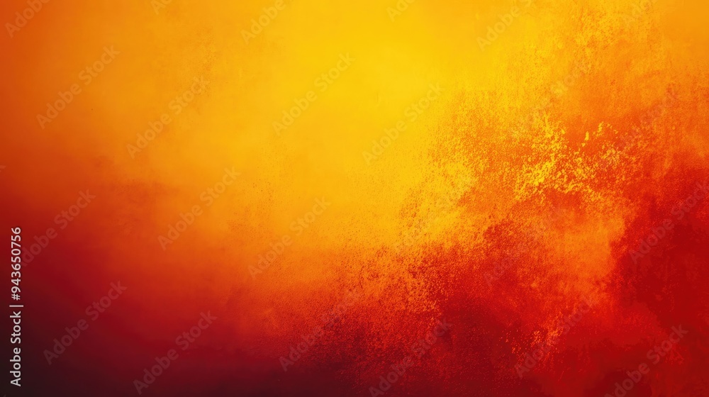 Fototapete rich orange-to-red gradient backdrop with a strong and bold feel, perfect for impactful and powerful