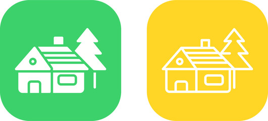 Cabin Vector Icon
