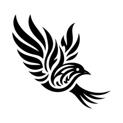 Tribal Hummingbird tatoo