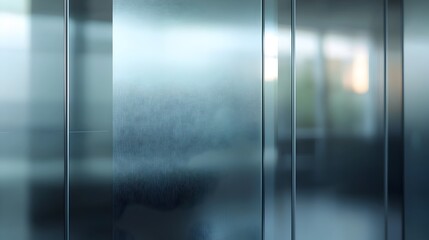 Sleek Reflective Glass Surfaces Blur to Abstract Architectural Design