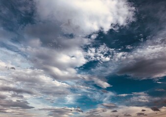 clouds in the sky