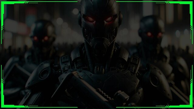 Gaming Streamer Modern Full Screen Border Overlay