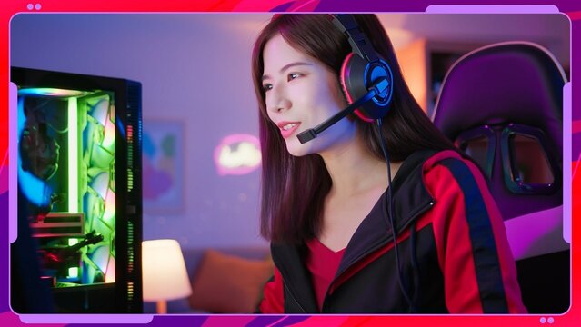 Modern Streaming Full Screen Overlay Template