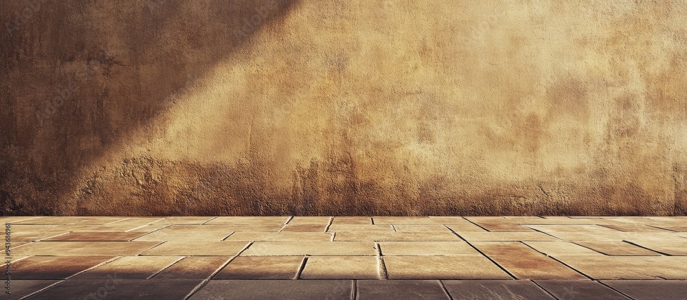 Aufkleber wall background image. with copy space image. Place for adding text or design
