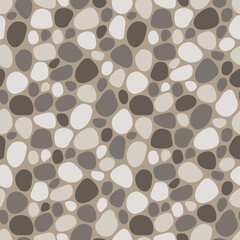 Seamless paving stone texture, cobblestone pattern, pavement background.