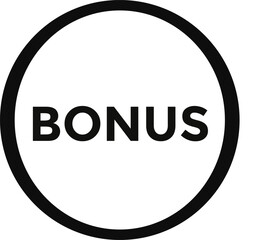 Bonus button web banner templates. Vector Illustration 
