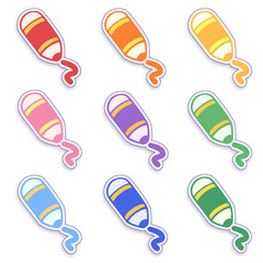 PNG Cute color pencil