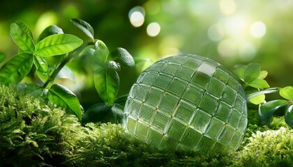 nanostructure synthesis in lush greenery