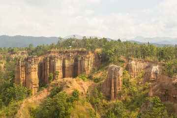 pha sing leow grand canyon in chiangmai thailand