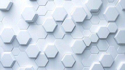 Abstract Hexagon Pattern