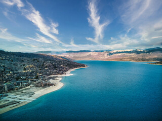 Fototapeta premium Sainte-Croix-de-Verdon (Provence, France)