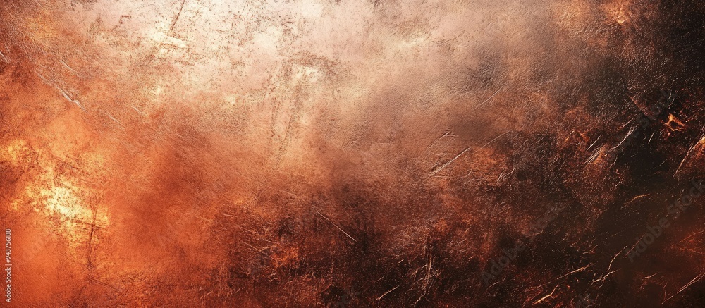 Aufkleber Copper textured background Metal surface Proper lighting. with copy space image. Place for adding text or design