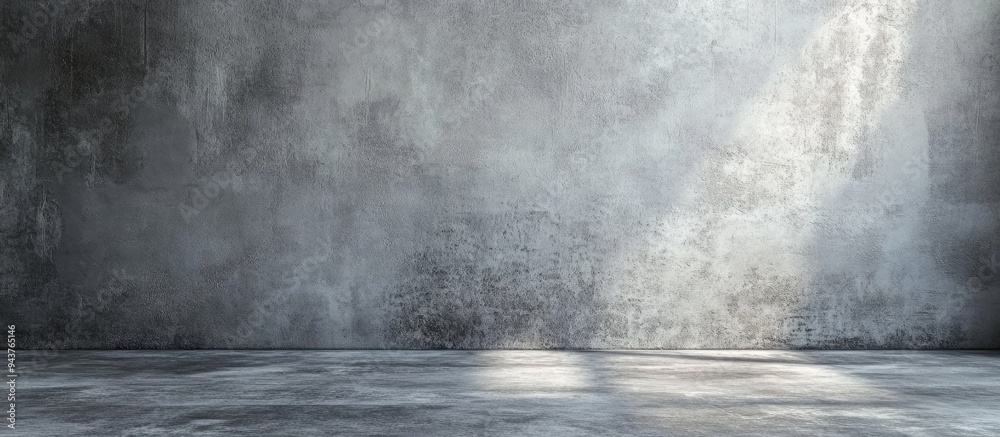 Aufkleber Textured Concrete Background with Free Copy Space for Product or Advertisement Text Design
