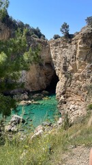 river in the mountains