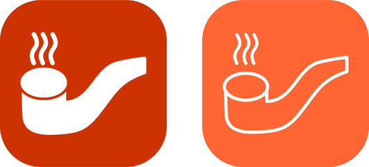 Fototapeta premium Cigar Vector Icon