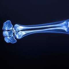 X-ray of the elbow bone