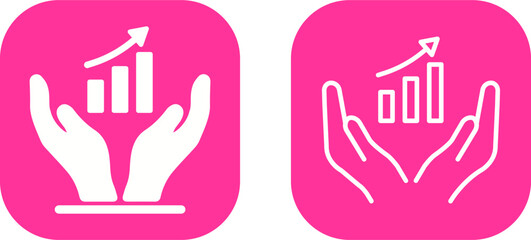 Fototapeta premium Business Insurance Vector Icon